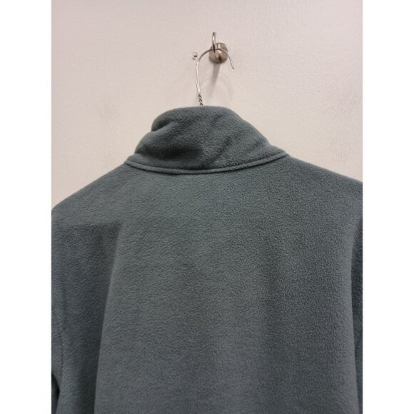 Patagonia Microdini Fleece Pullover Womens Medium Plume Gray 1/2 Zip Sweatshirt - Picture 6 of 6
